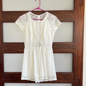 White romper size small